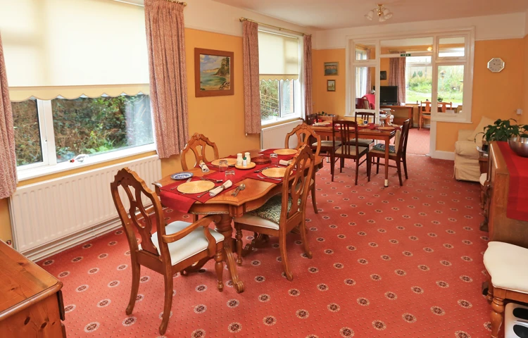 Lunch and dinner are served daily in the dining room (1)