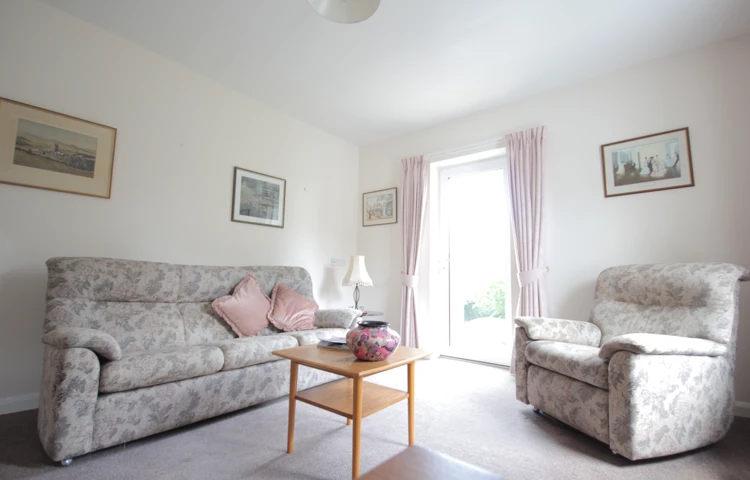 Apartment sitting room at Pilcher's Field