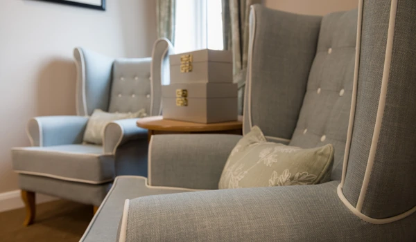 Close Up Image Of Armchairs In A Beautiful Lounge