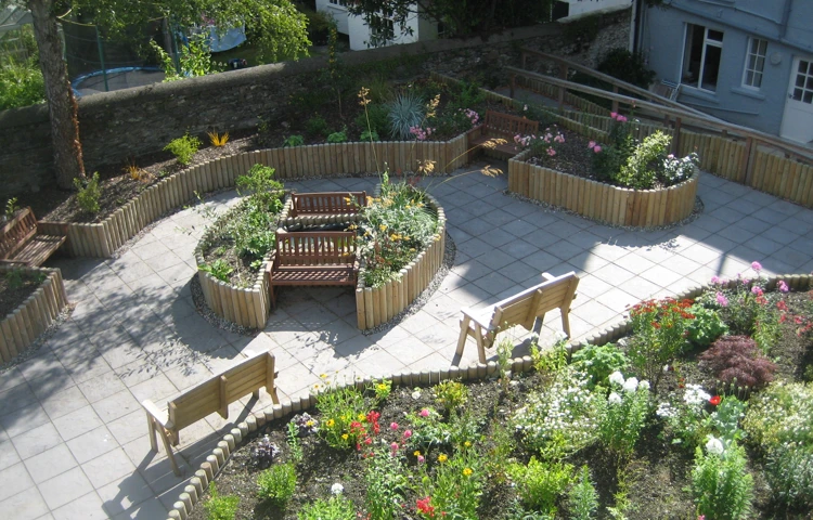 Drake Lodge garden