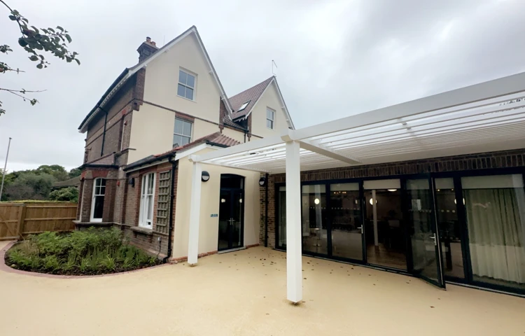 The rear of Clandon House, Dorchester DT1 1PW