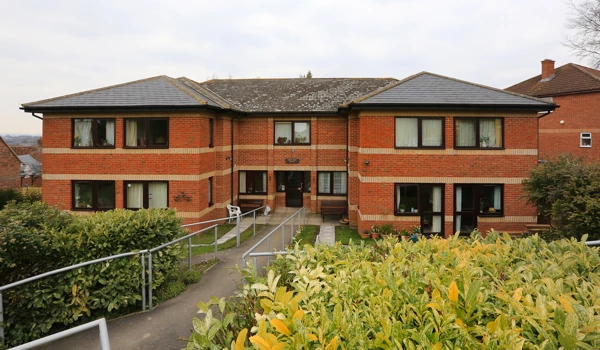 Front of Abbeyfield House, Westbury BA13 3EP