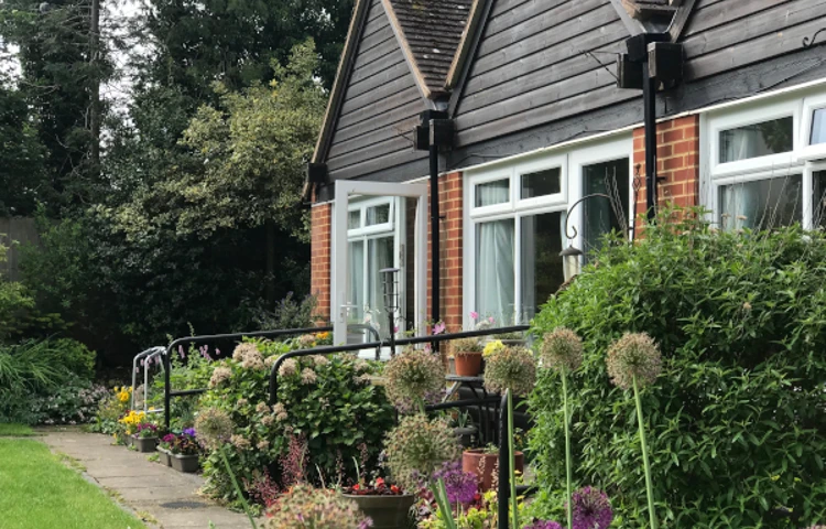Step out into the garden from your bedroom