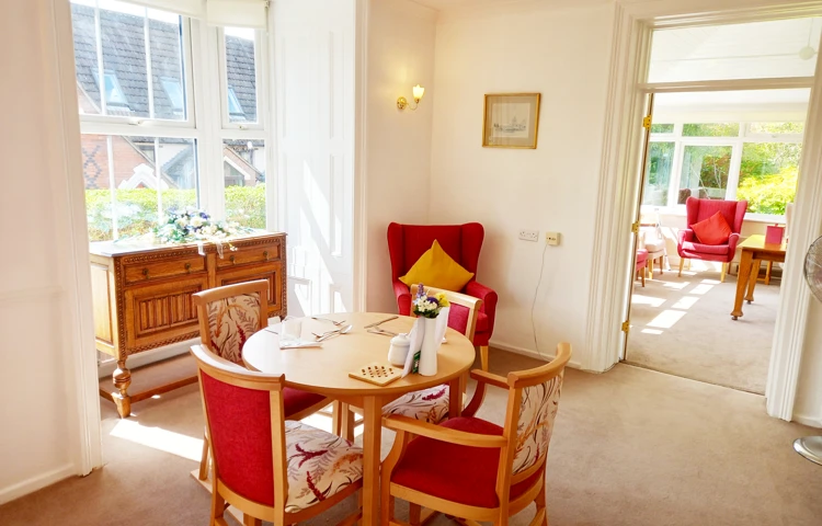 Communal Dining Room At St Mary's House