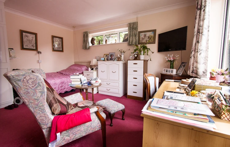 Bright resident room at Westgate
