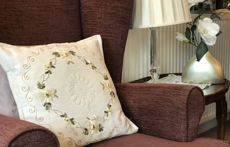 Armchair at Abbeyfield House, Sutton SM2 6HJ