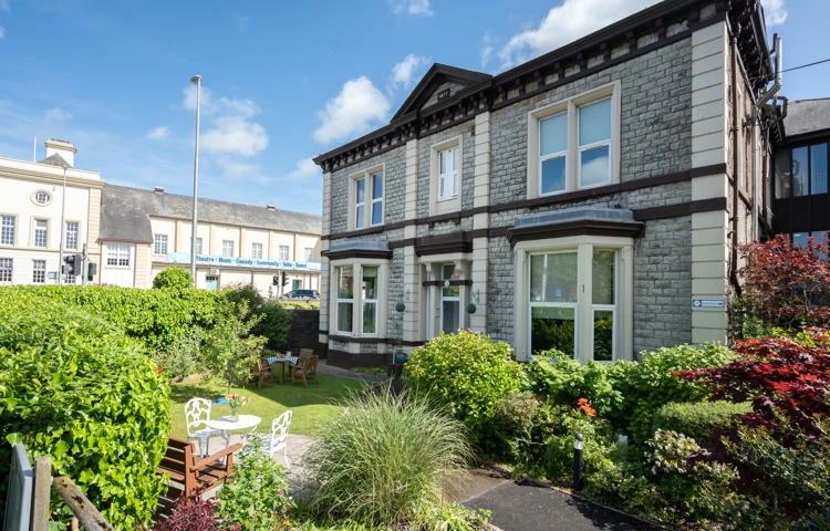 Entrance To Abbeyfield House In Ulverston