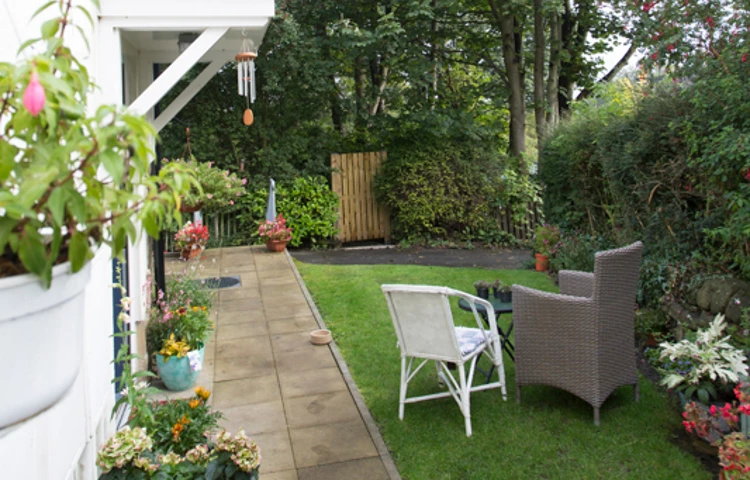 Communal Front Gardens At Pawson Cottage Homes
