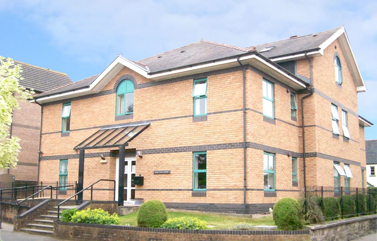 The front of Abbeyfield Monmouth, NP25 5AG