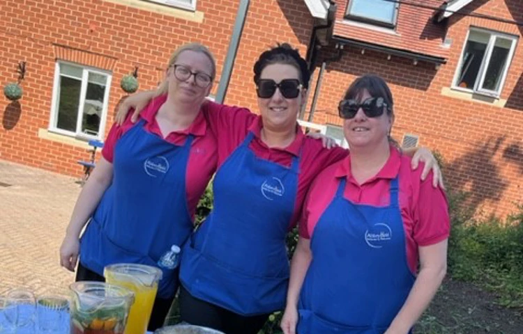 Staff at Sir Charles Starmer House, Darlington DL3 8PD