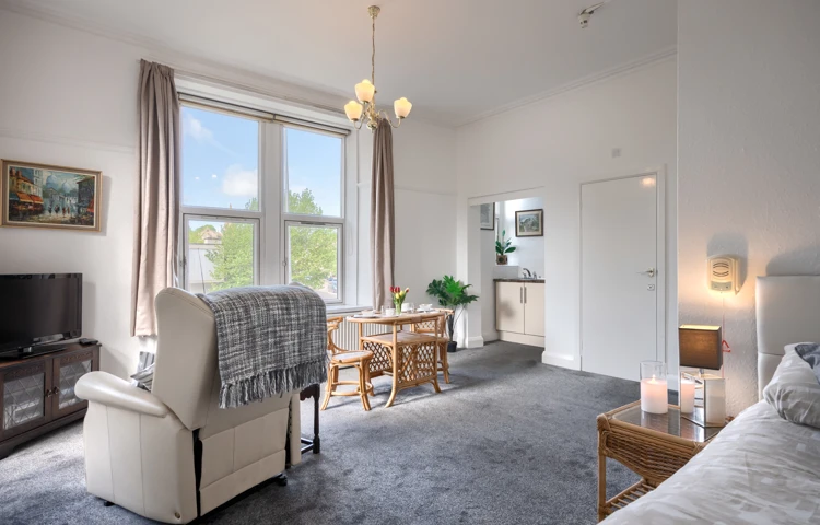 Single Bedroom With Kitchenette At Abbeyfield House
