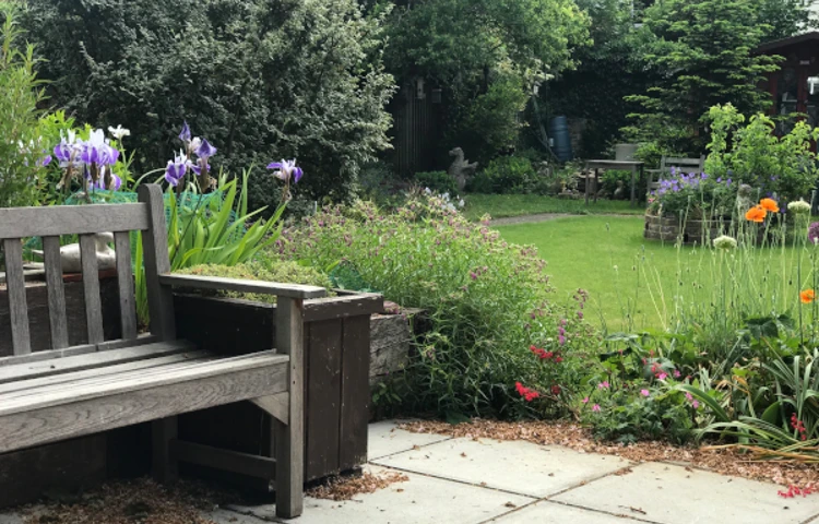 Stonehill House garden and patio