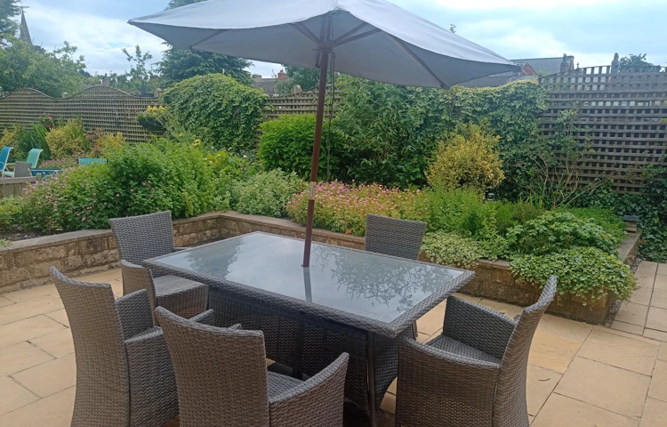 Patio Furniture At Abbeyfield House, Clitheroe, BB7 2NH